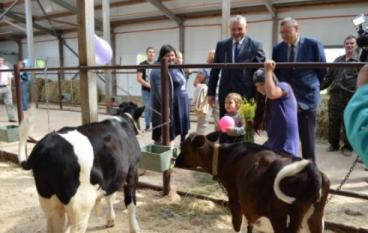 Была открыта очередная семейная ферма в селе Усть-Кулом